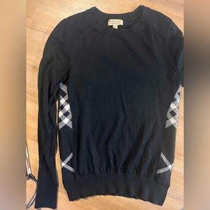 Burberry merino wool crew neck pullover